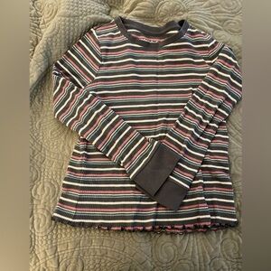 Cat & Jack Multicolor Striped Long Sleeve Tee